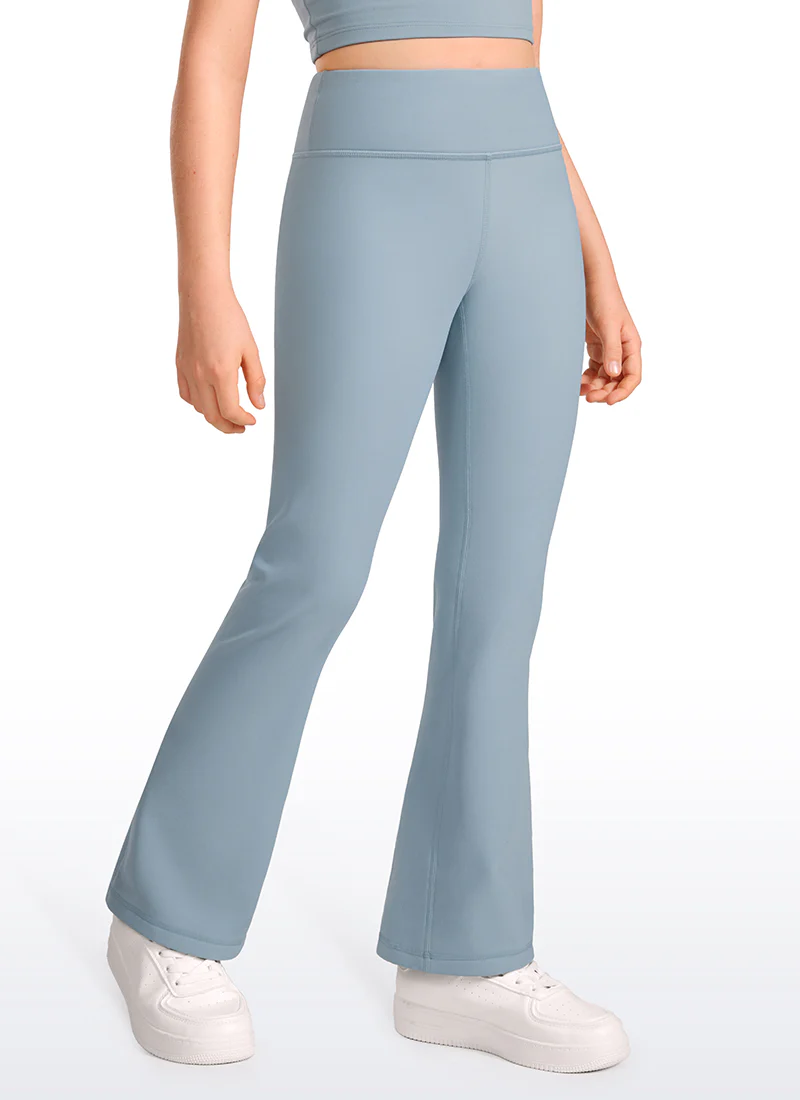 Thermal Fleece Lined Soft Girls Water Resistant Flare Leggings - Image 17