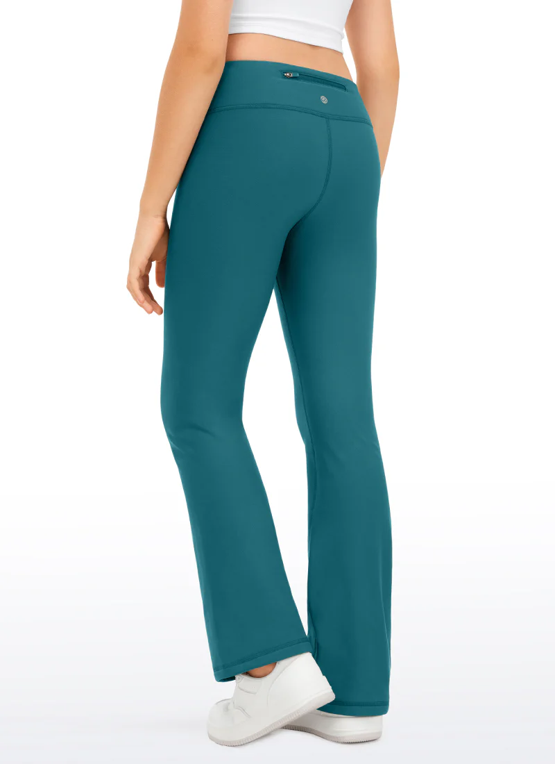 Thermal Fleece Lined Soft Girls Water Resistant Flare Leggings - Image 22