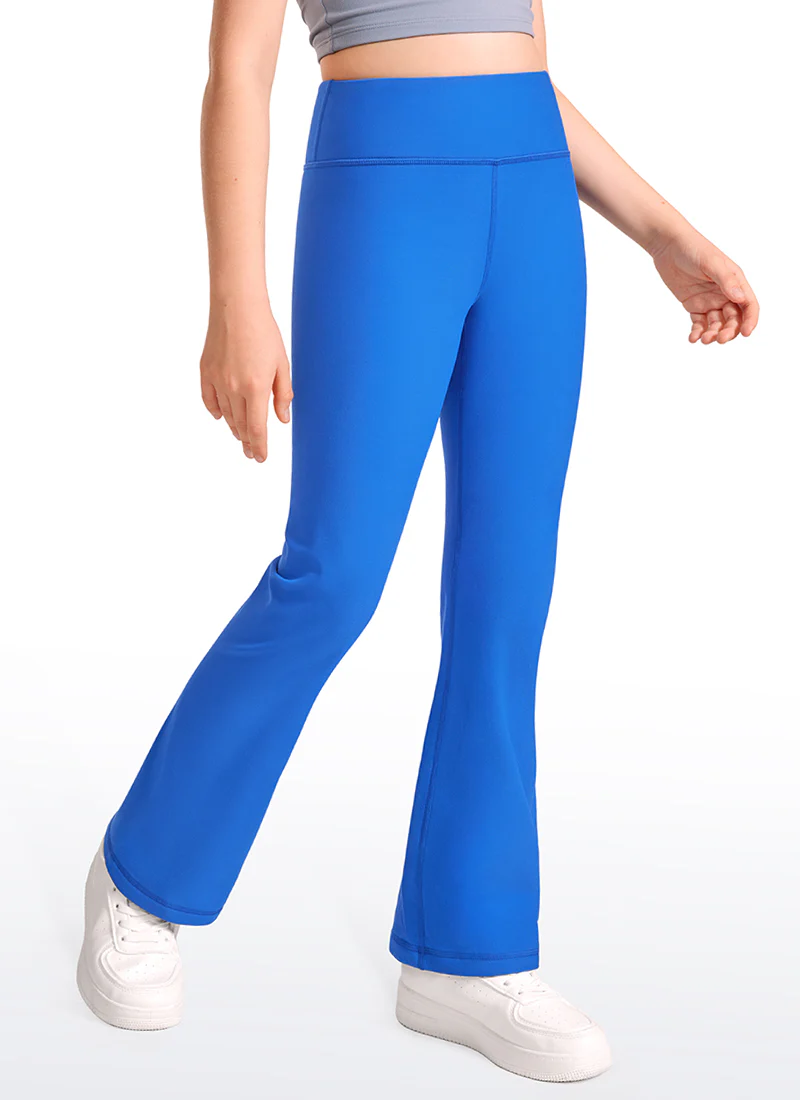 Thermal Fleece Lined Soft Girls Water Resistant Flare Leggings - Image 24