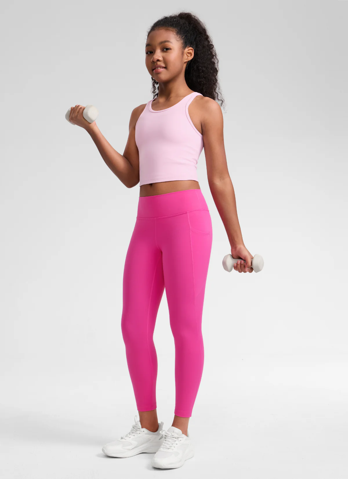 Butterluxe Girls Sports Pocketed Leggings - Image 45