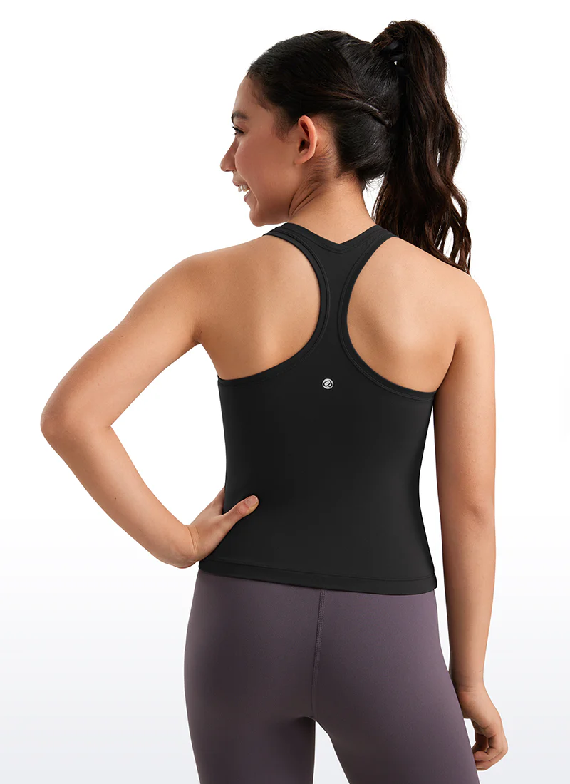 Butterluxe Girls Waist-Length Crewneck Tank Racerback - Image 13