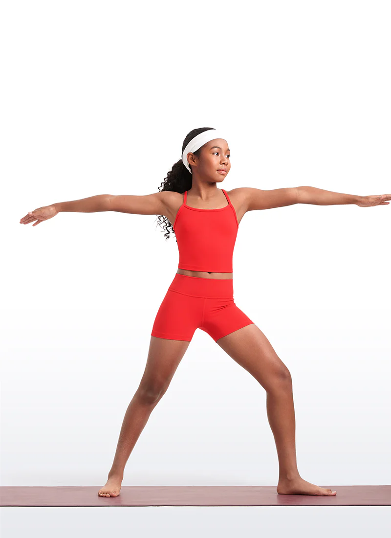 Butterluxe Girls Double Lined Y Back Tank Tops - Image 19