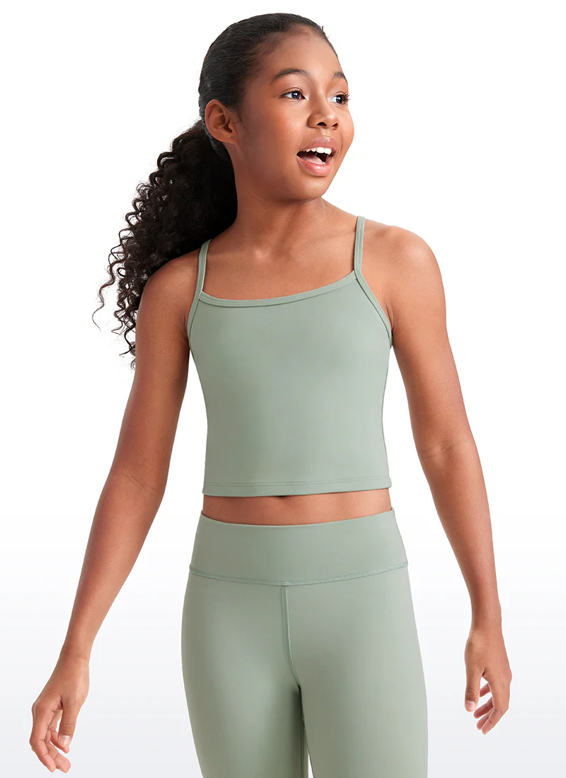 Butterluxe Girls Double Lined Y Back Tank Tops - Image 29