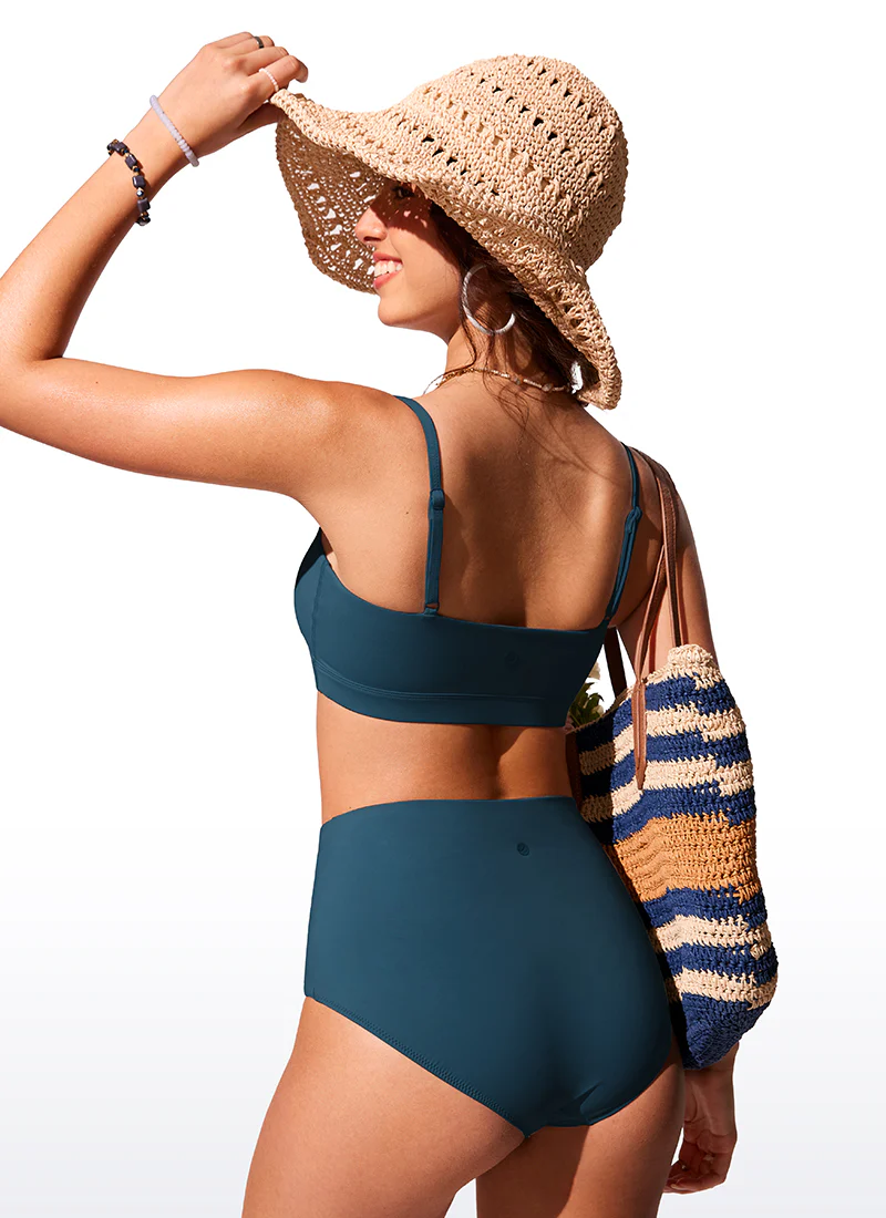 Adjustable Strap Padded Bikini Top - Image 13