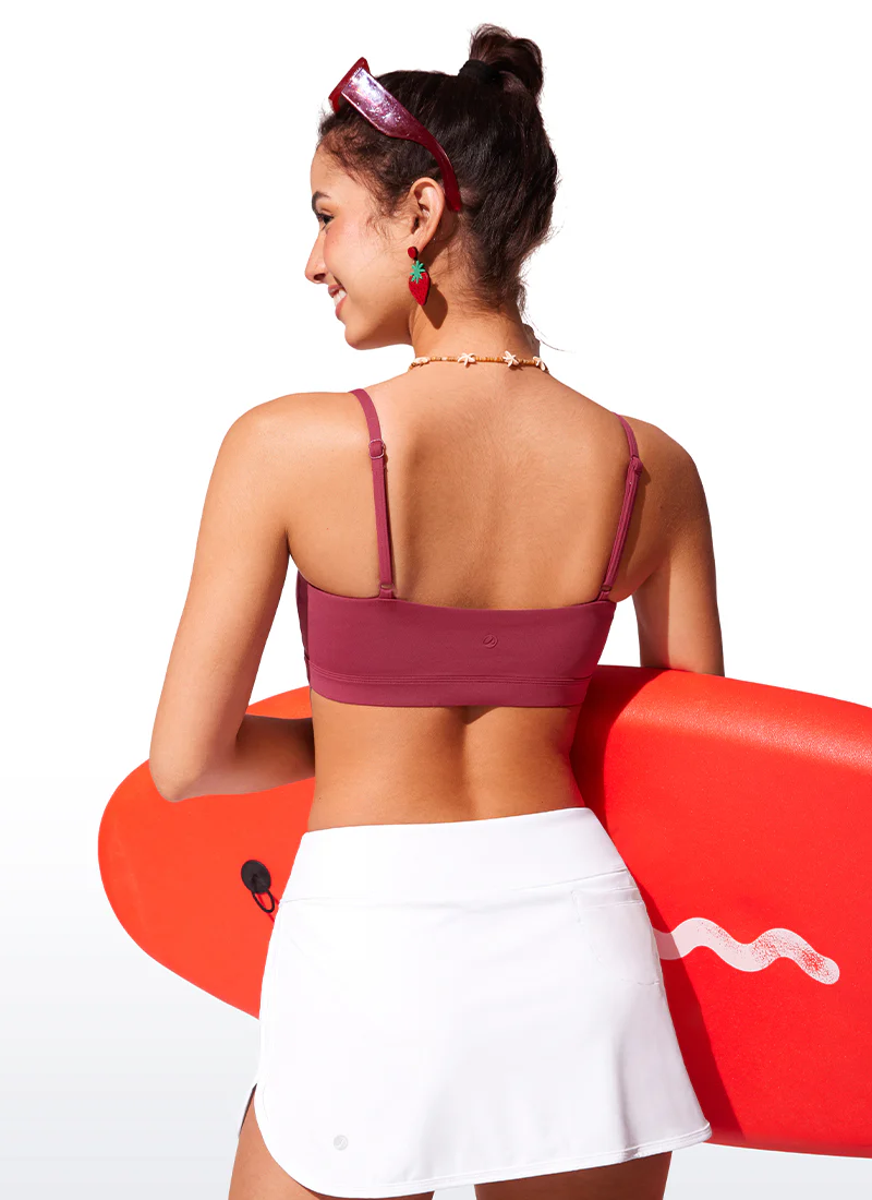 Adjustable Strap Padded Bikini Top - Image 20