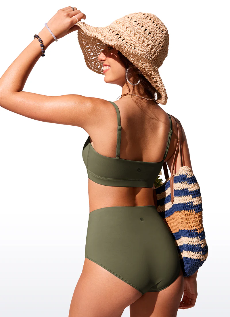 Adjustable Strap Padded Bikini Top - Image 23