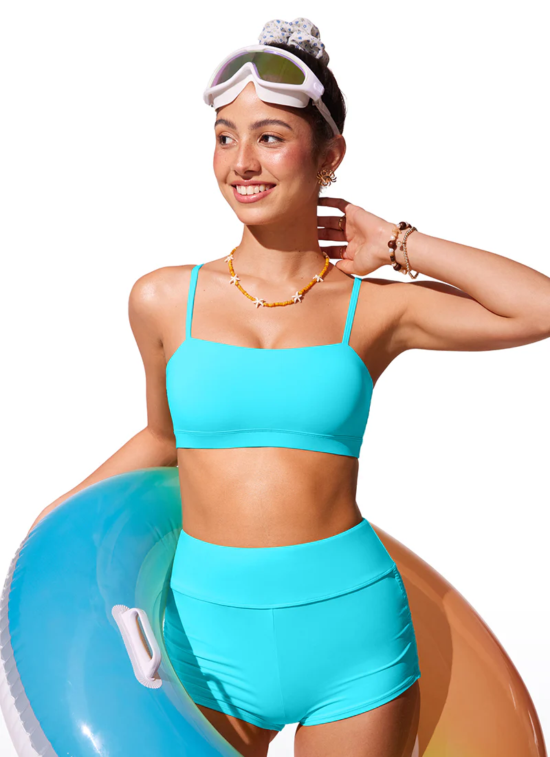 Adjustable Strap Padded Bikini Top - Image 34