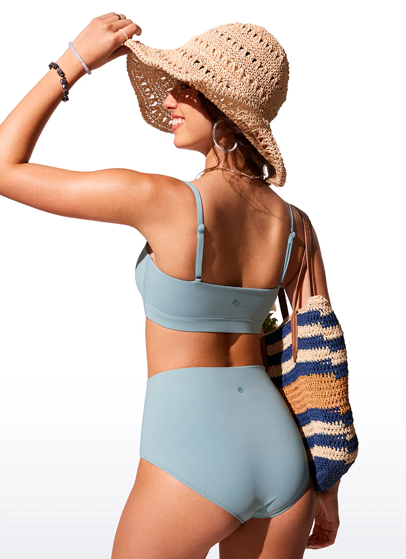 Adjustable Strap Padded Bikini Top - Image 38
