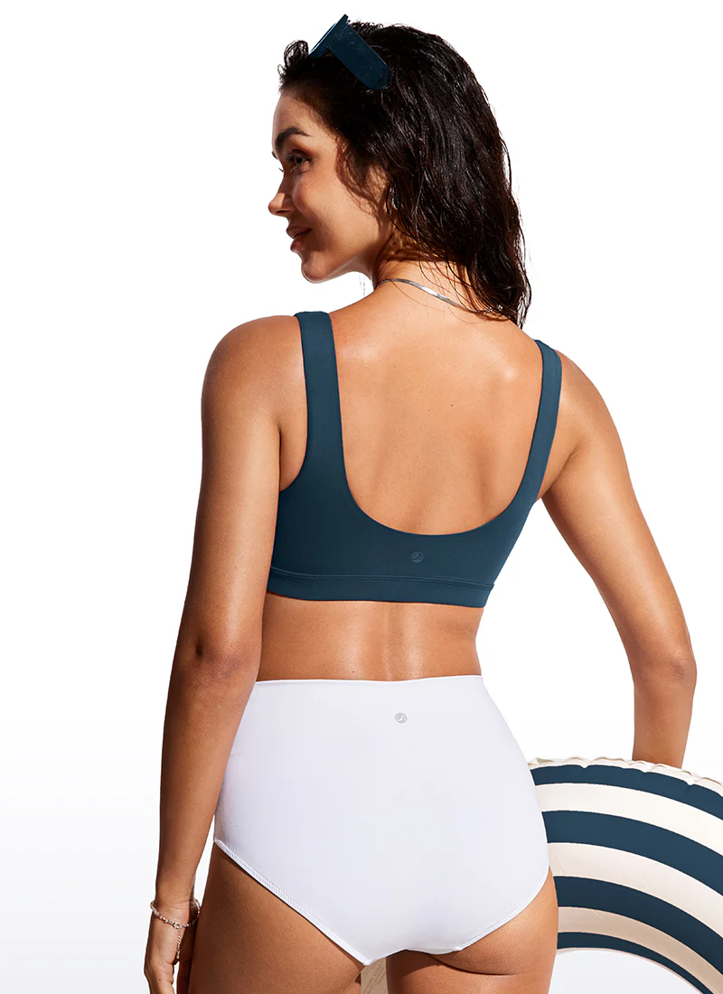 Sunshine Scoop Neck U Back Bikini Top - Image 11