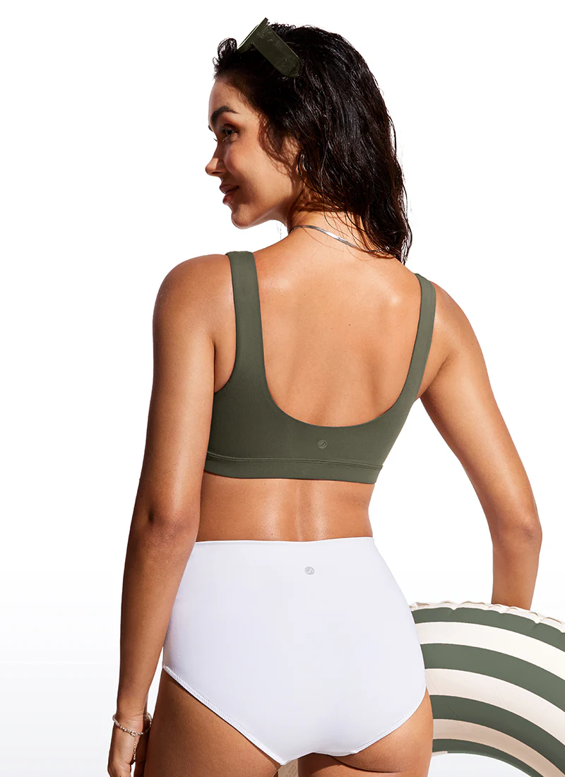 Sunshine Scoop Neck U Back Bikini Top - Image 17
