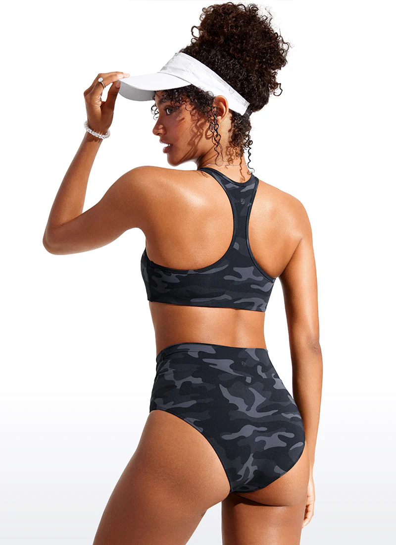 Sunshine U Neck Racerback Bikini Top - Image 21