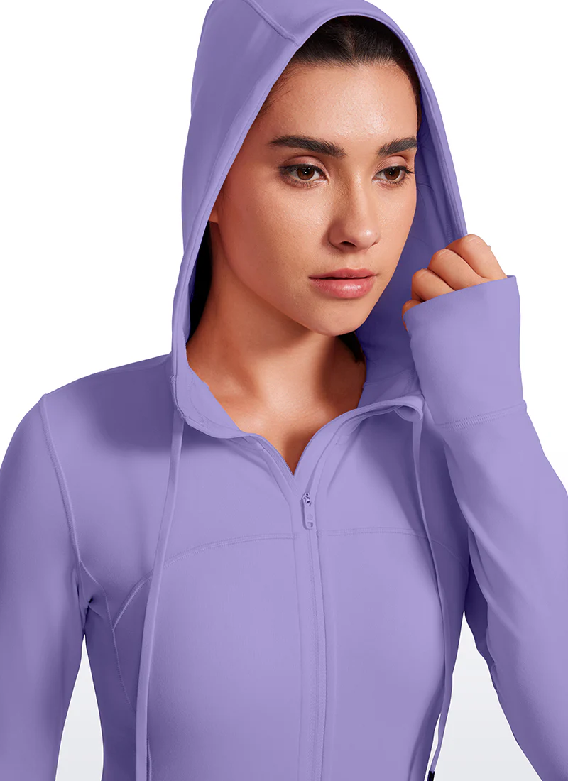 Butterluxe Zip Pocket ThumbHole Hoodie - Image 40