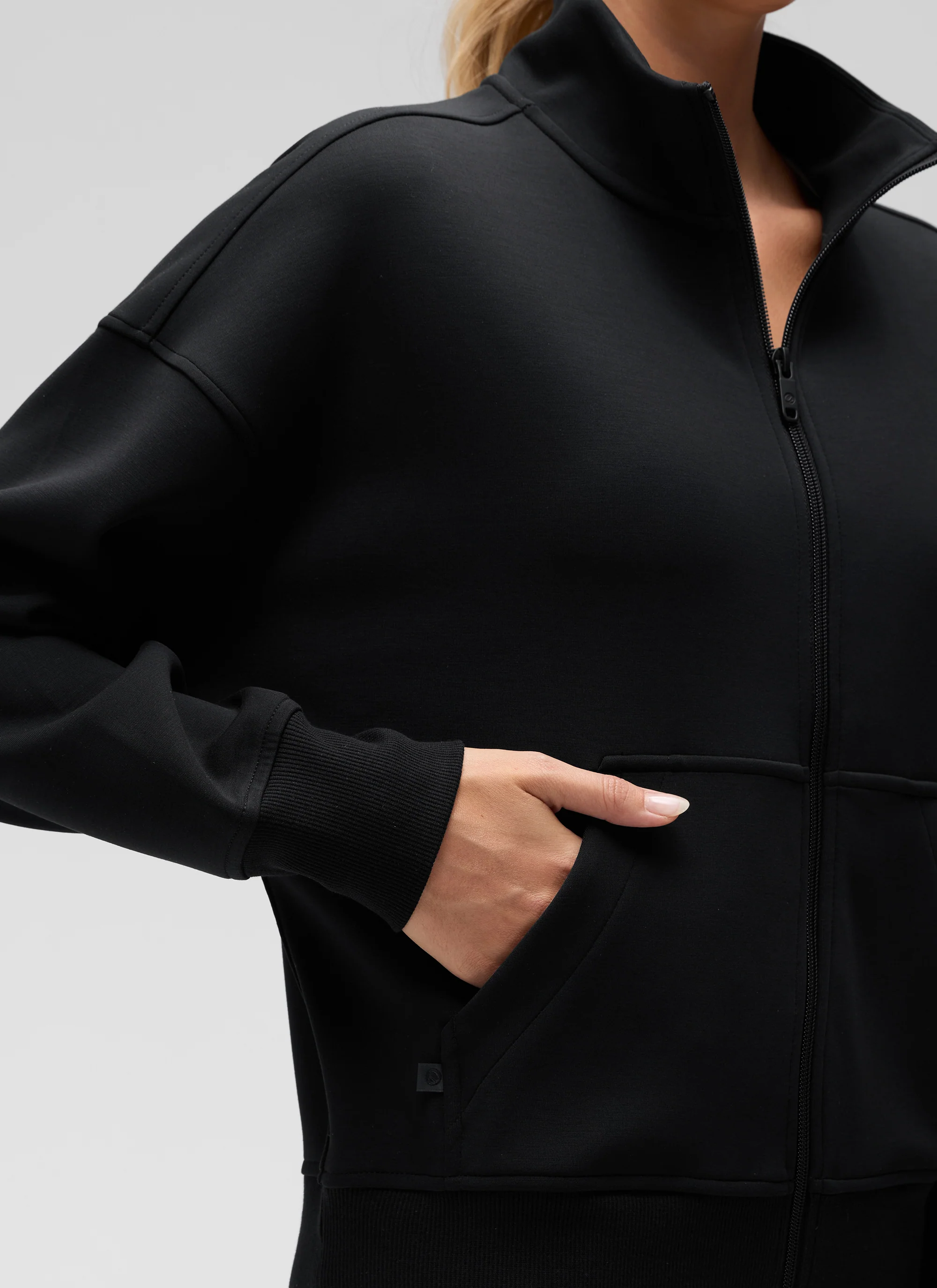 SoftAura High Mock Neck Full Zip Jacket - Image 18