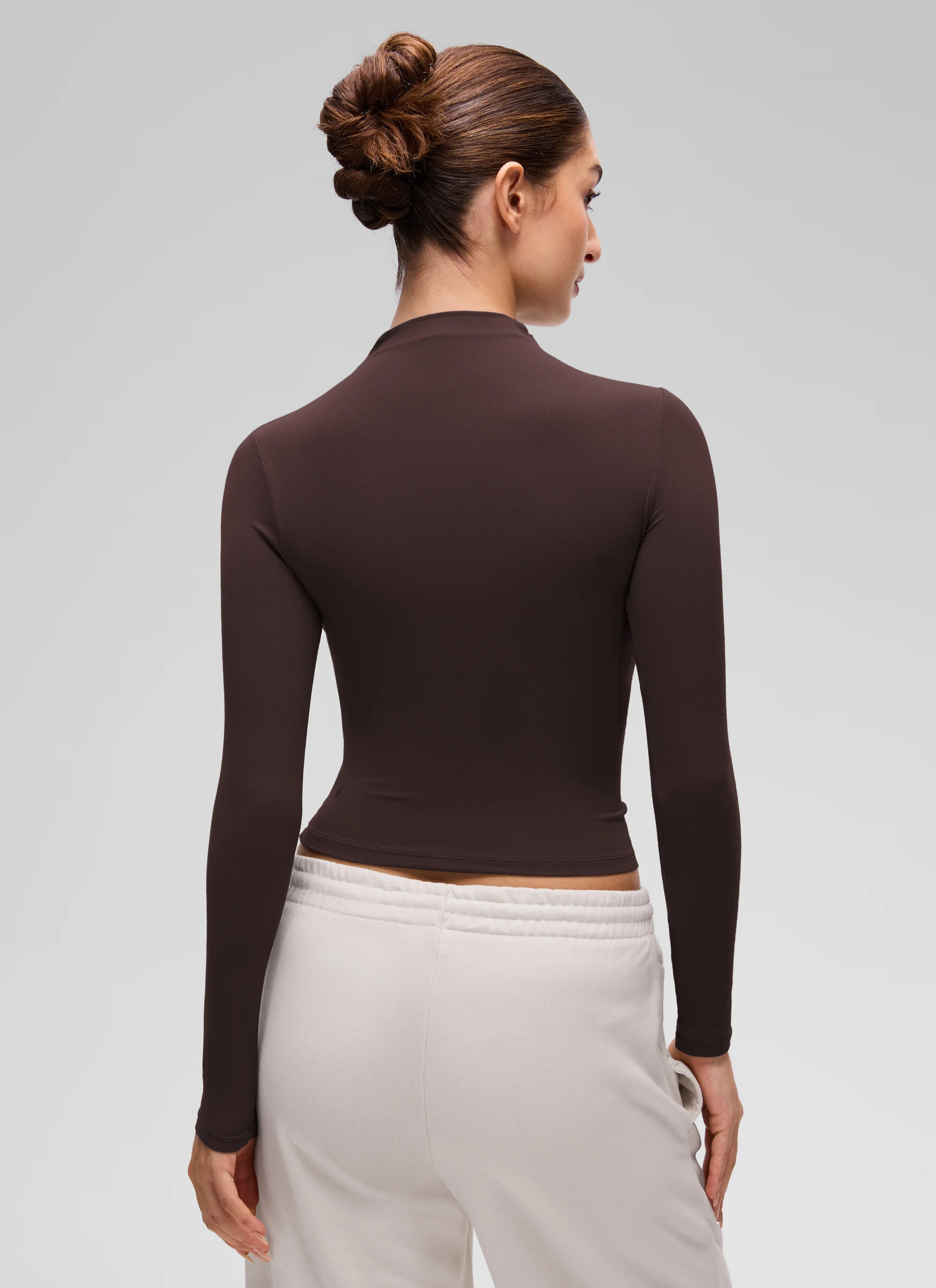 Softembrace Mock Neck Long Sleeve - Image 2