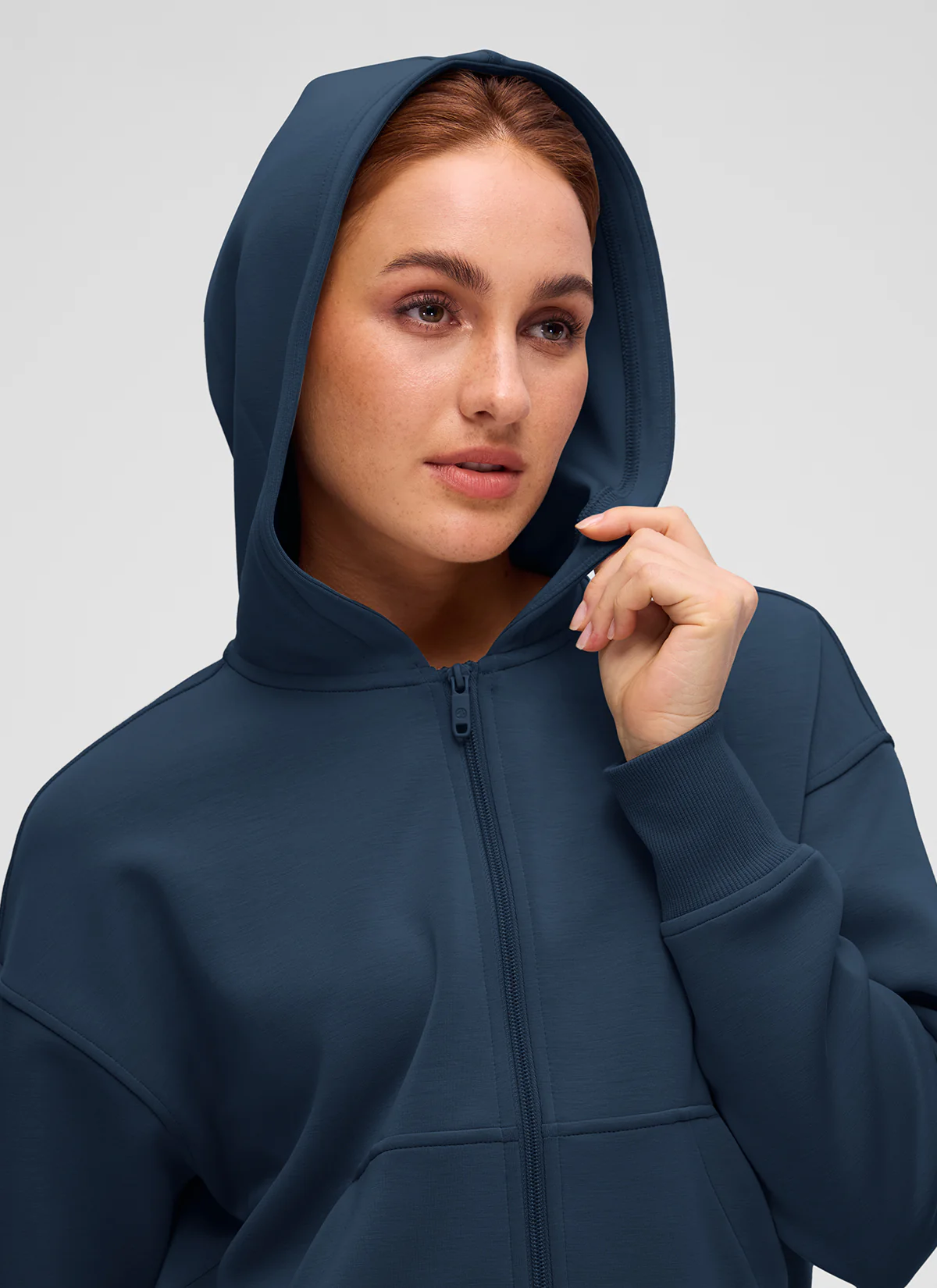 SoftAura Full Zip Waist Length Hoodie - Image 14