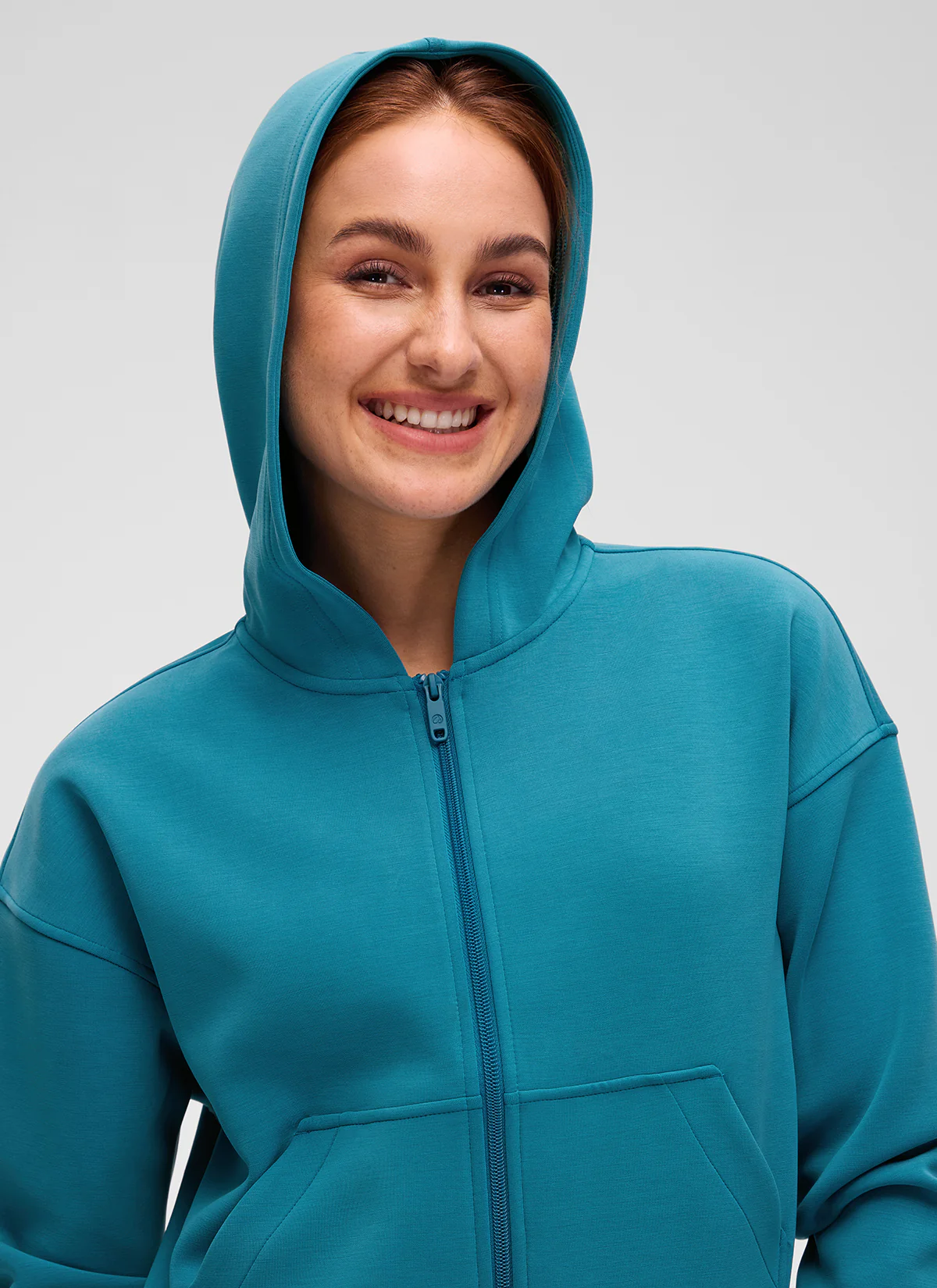 SoftAura Full Zip Waist Length Hoodie - Image 26