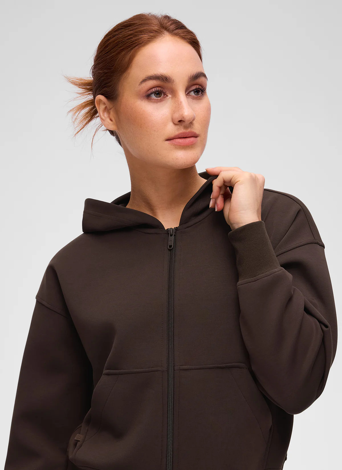 SoftAura Full Zip Waist Length Hoodie - Image 30