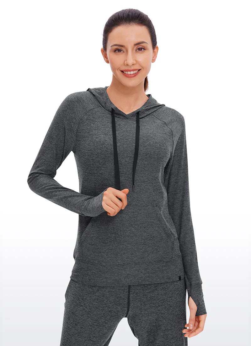 Soft Heather Hoodie with Pocket - Image 11