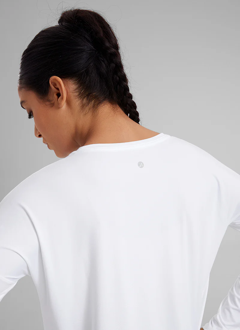 UPF 50+ Lightweight Heather Cropped Long Sleeves - Image 5