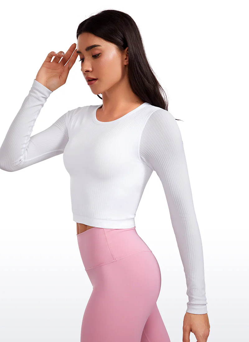 Seamless Double Lined Ribbed Long sleeve - Image 12