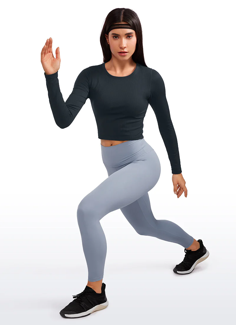 Seamless Double Lined Ribbed Long sleeve - Image 27