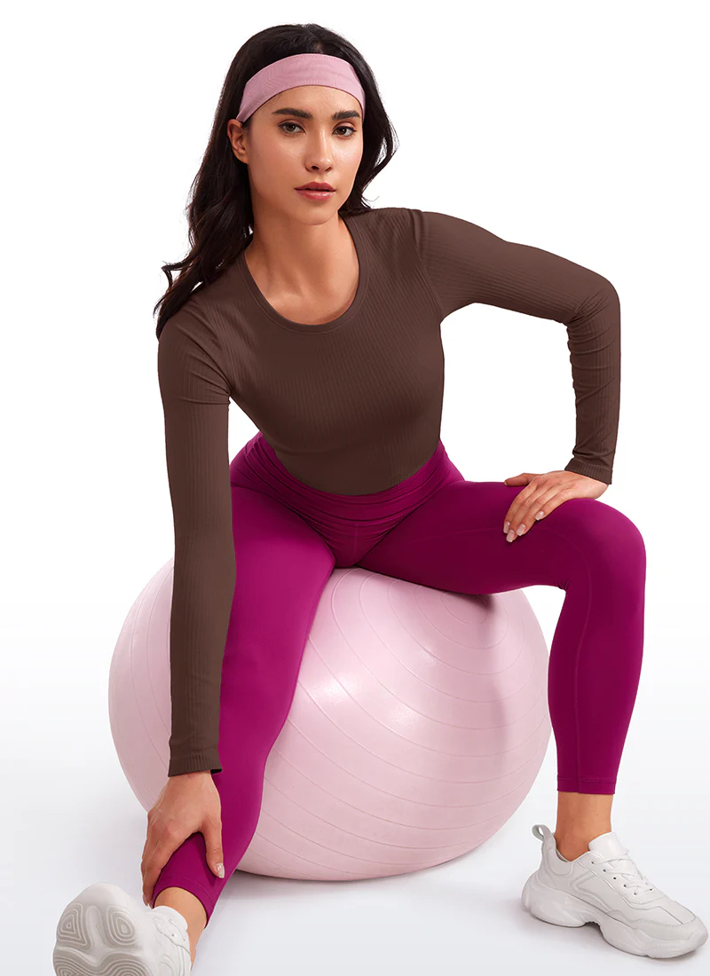 Seamless Double Lined Ribbed Long sleeve - Image 3