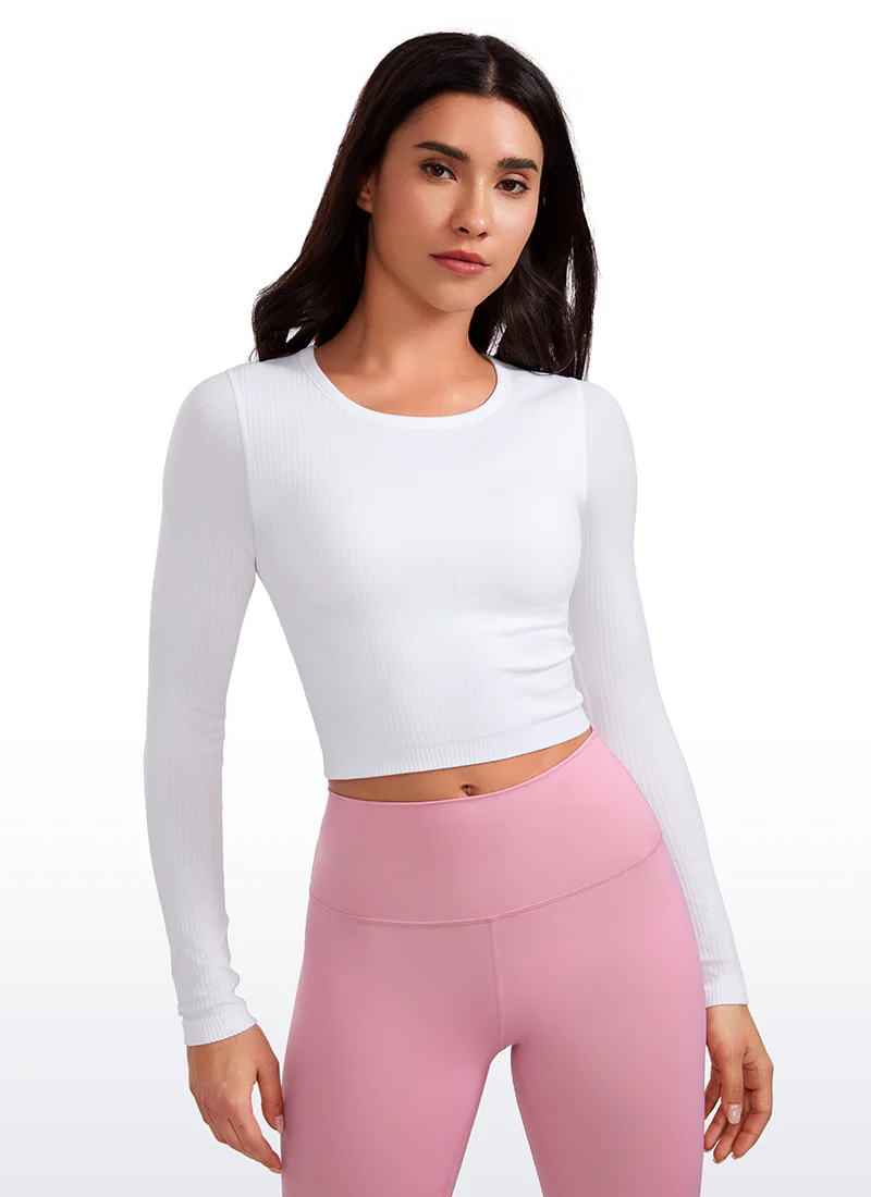 Seamless Double Lined Ribbed Long sleeve - Image 9