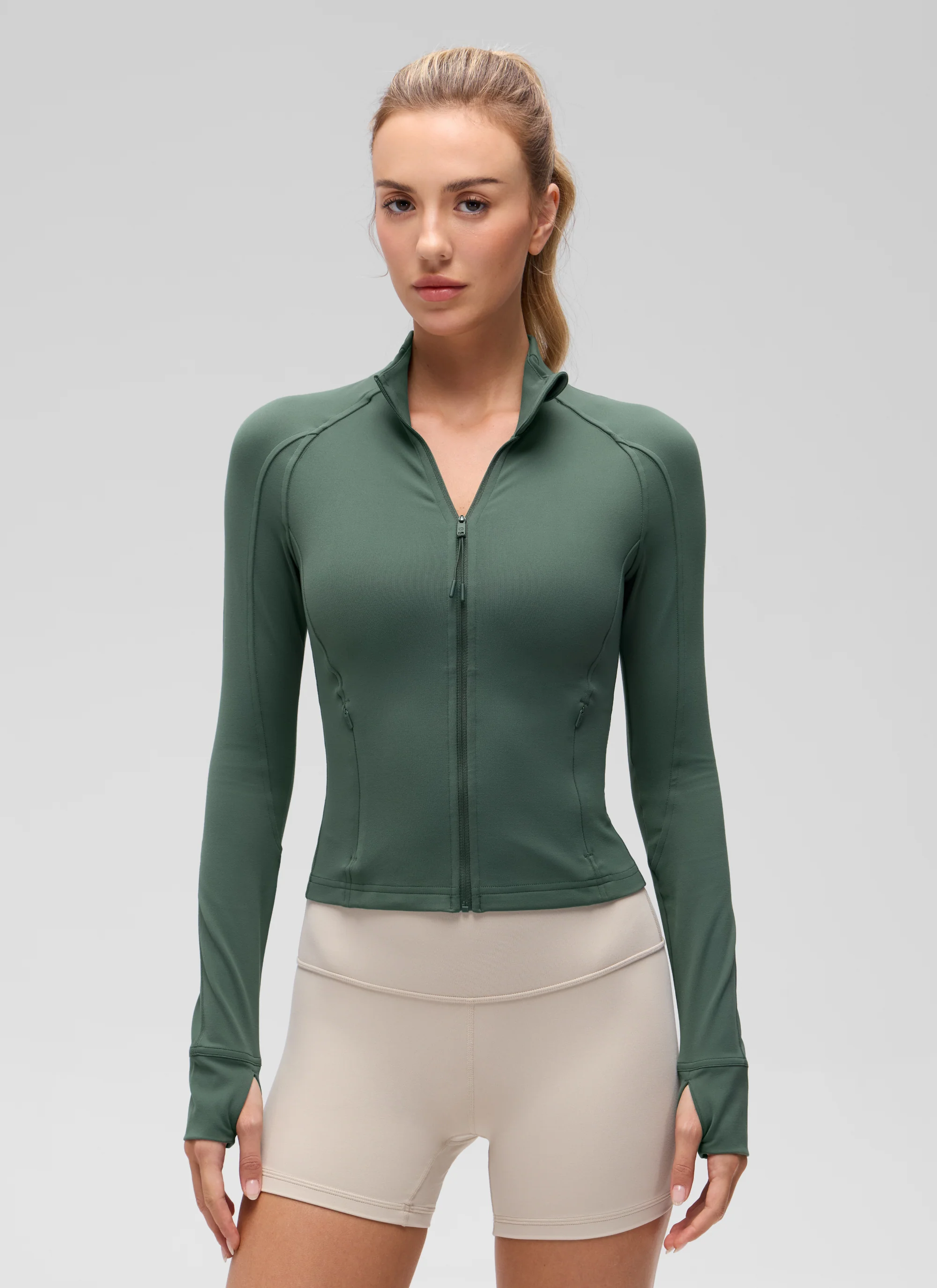 Butterluxe Waist Length Full Zip Jacket - Image 9