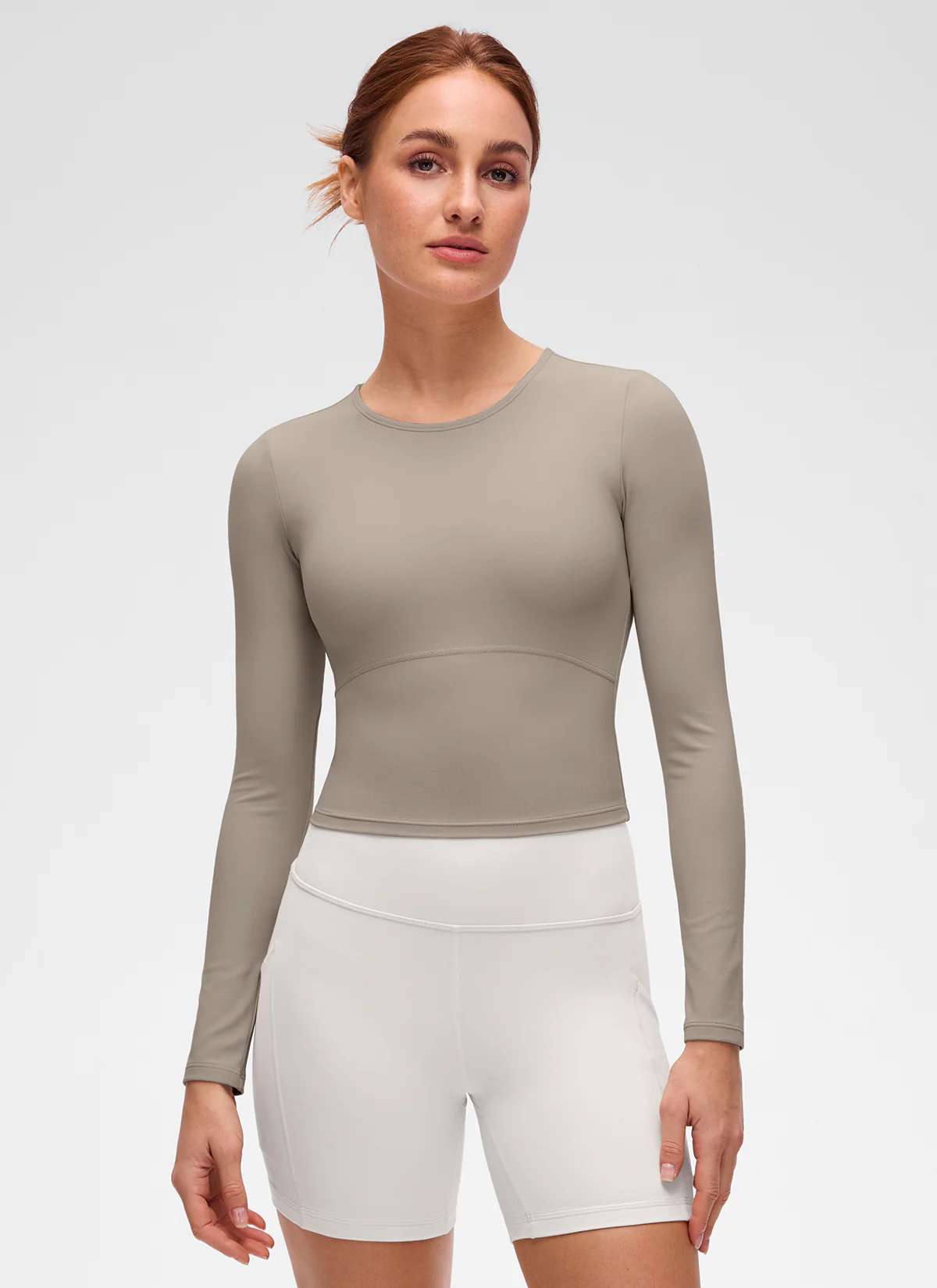 Butterluxe Front Seam Cropped Long Sleeve - Image 49