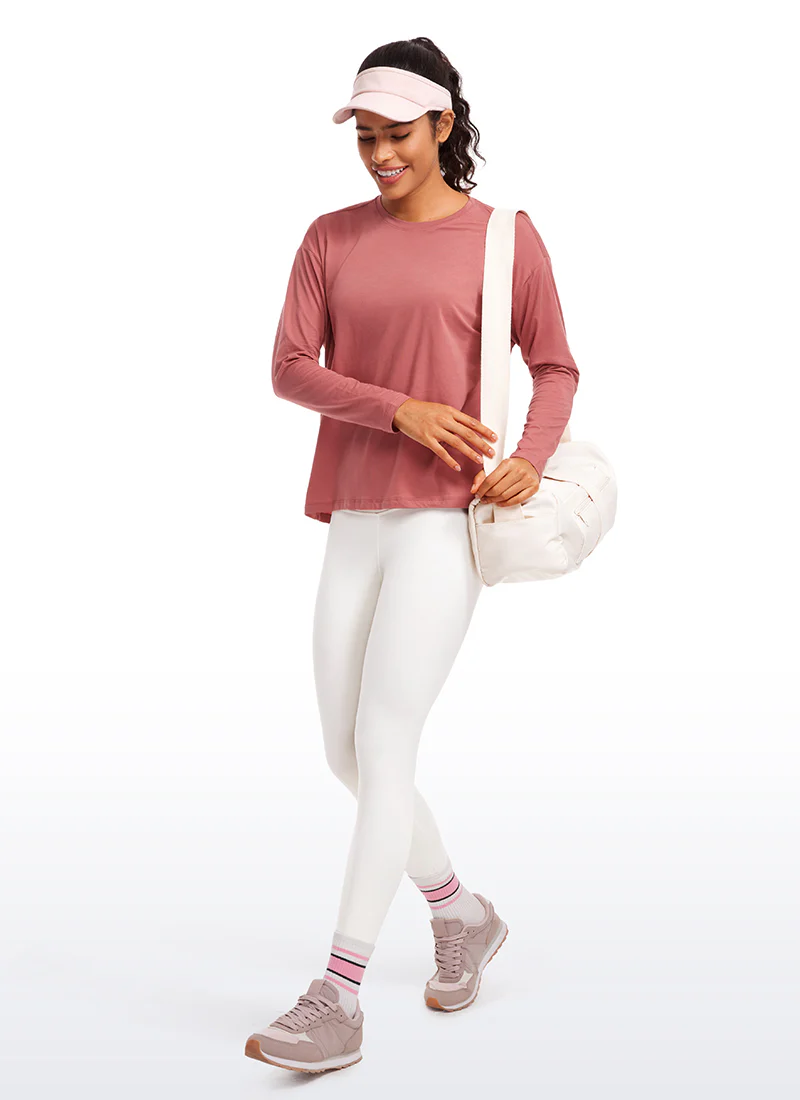 Pima Cotton Long Sleeves Crew Neck - Image 15
