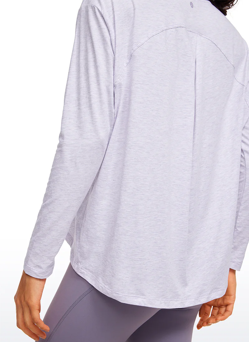 Pima Cotton Long Sleeves Crew Neck - Image 35