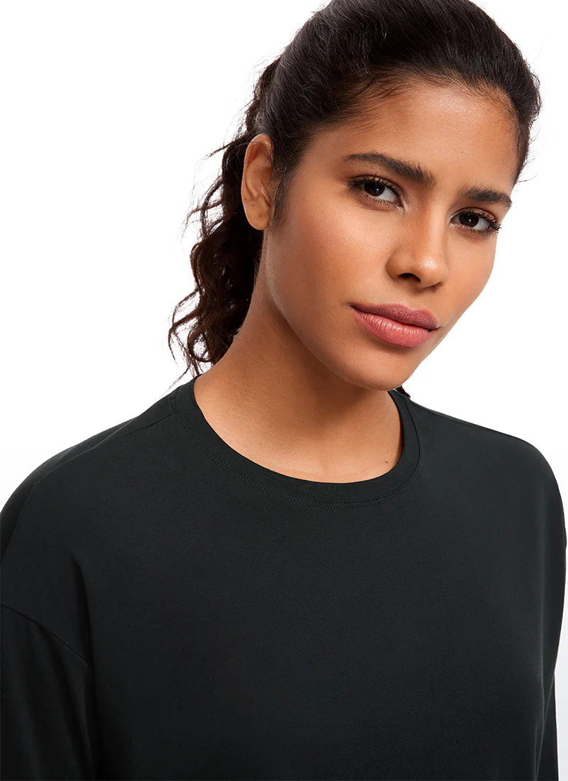 Pima Cotton Long Sleeves Crew Neck - Image 8