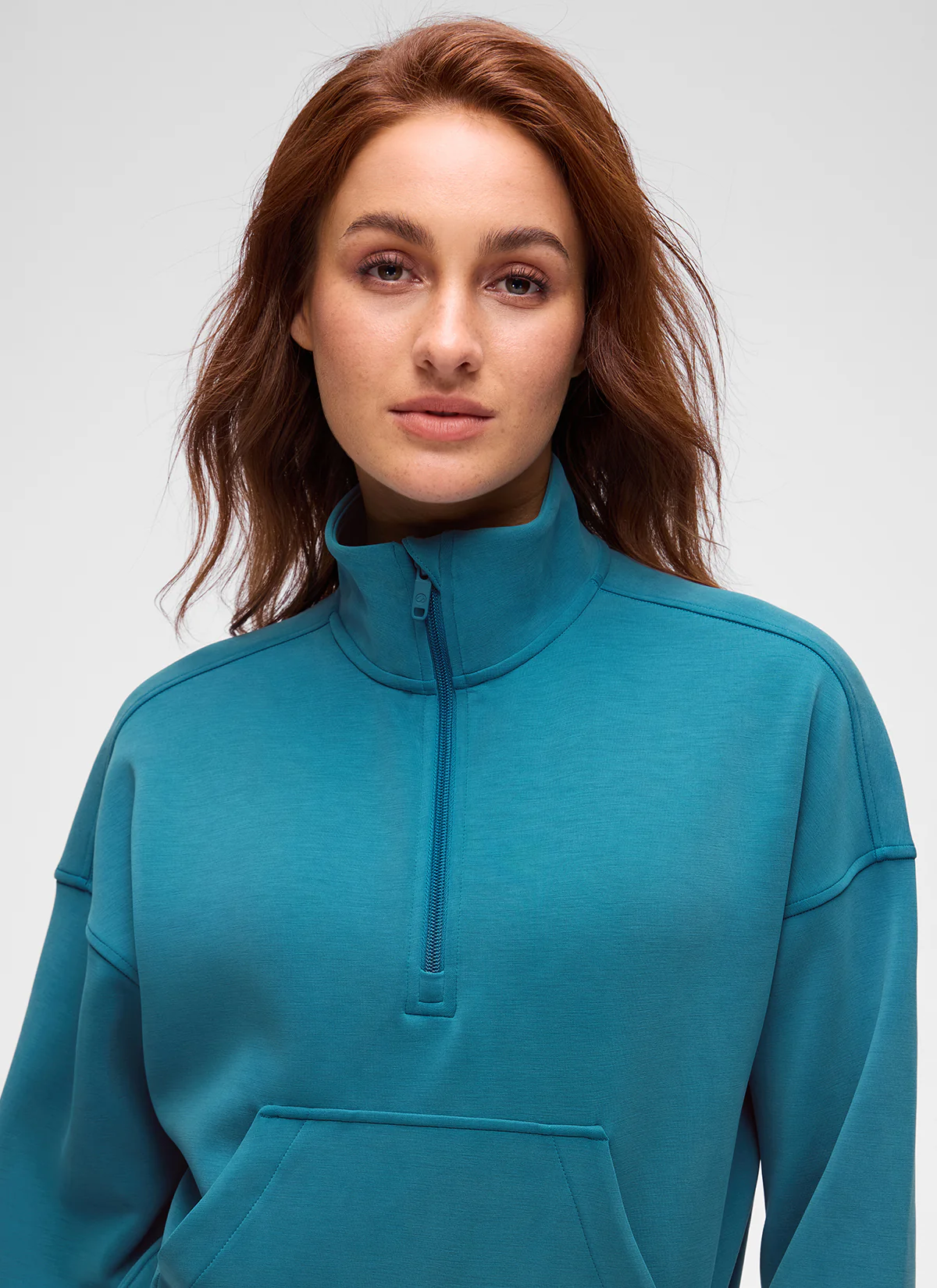 SoftAura Half Zip Pullover Sweatshirt - Image 53