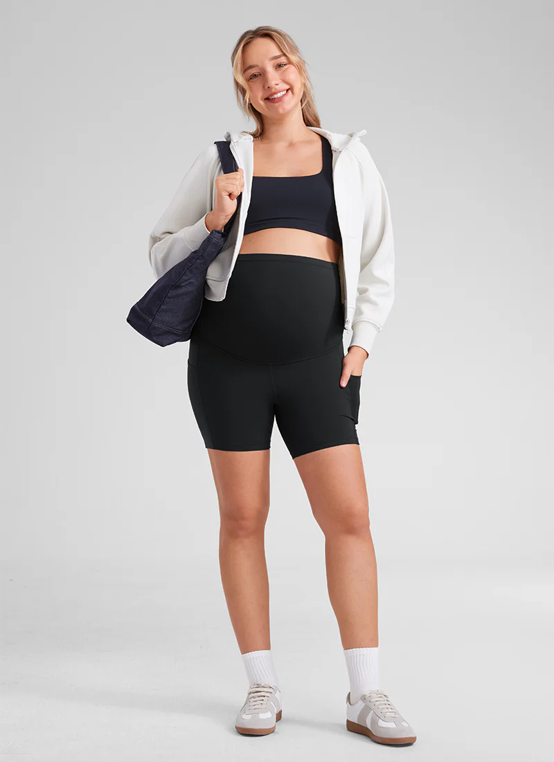 Butterluxe Maternity Pocket Shorts 5'' - Image 21