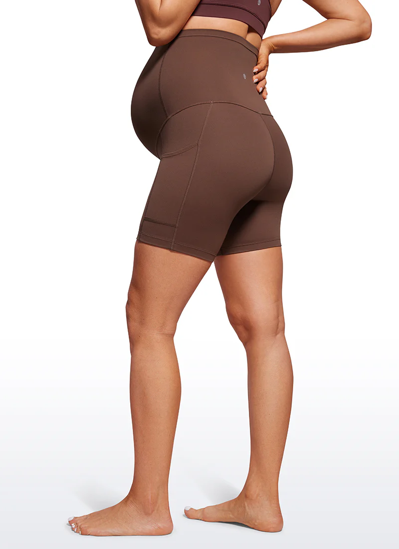 Butterluxe Maternity Pocket Shorts 5'' - Image 2