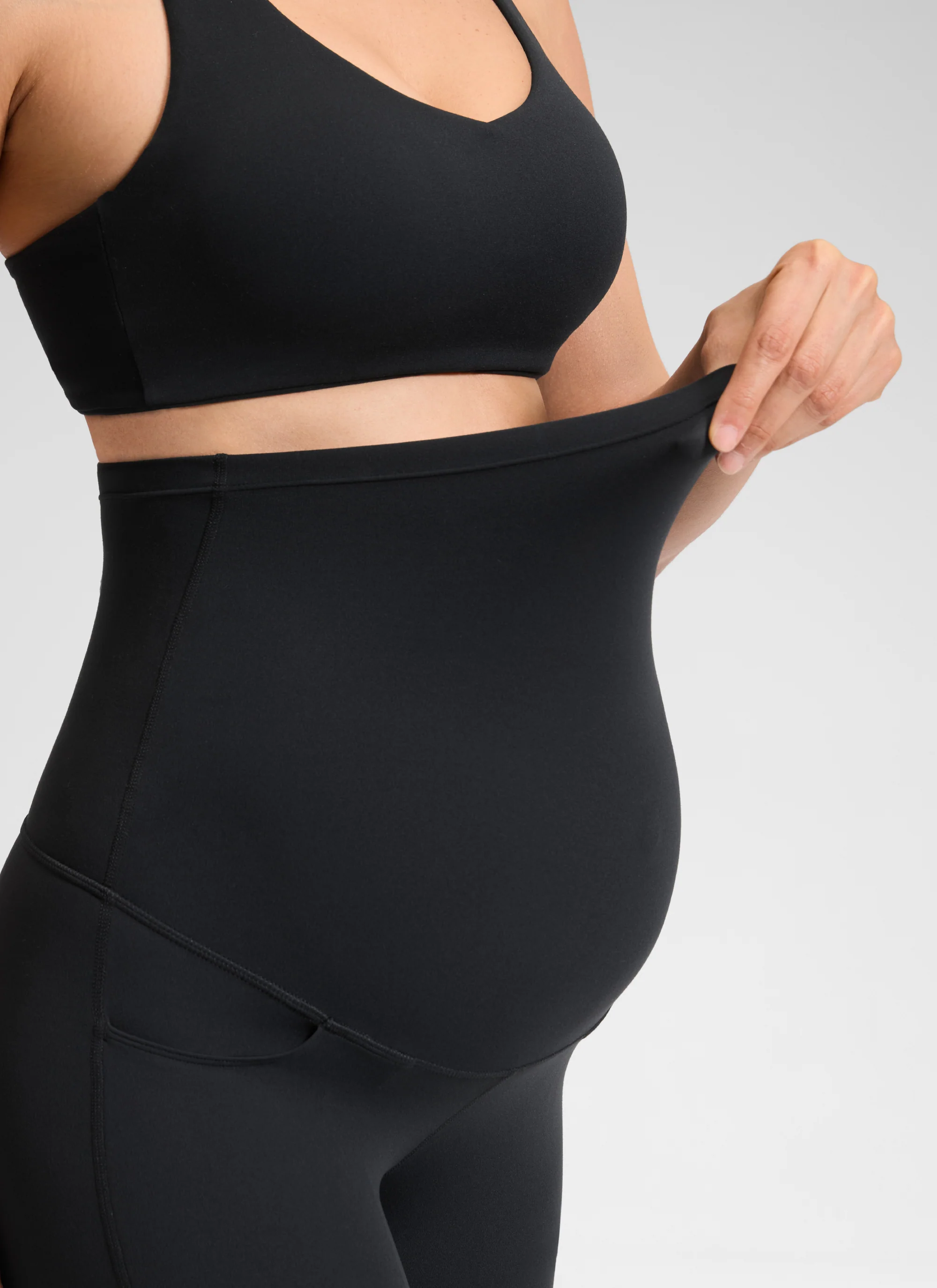 Butterluxe Maternity Flare Pocket Legging 29" - Image 5