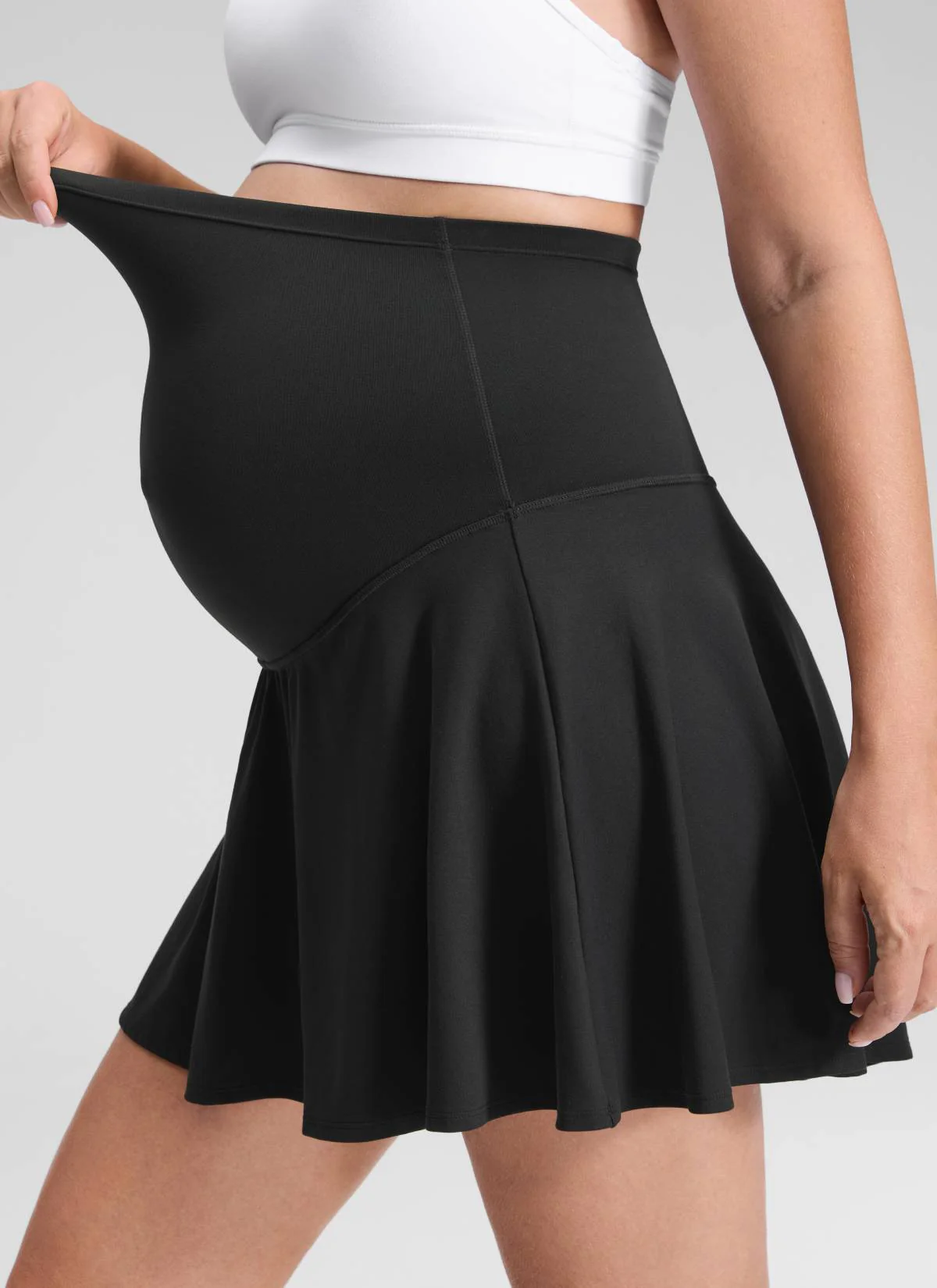 Butterluxe Maternity High Rise Skirt 14.5'' - Image 12