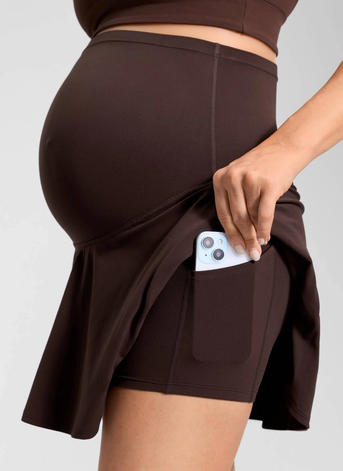 Butterluxe Maternity High Rise Skirt 14.5'' - Image 22