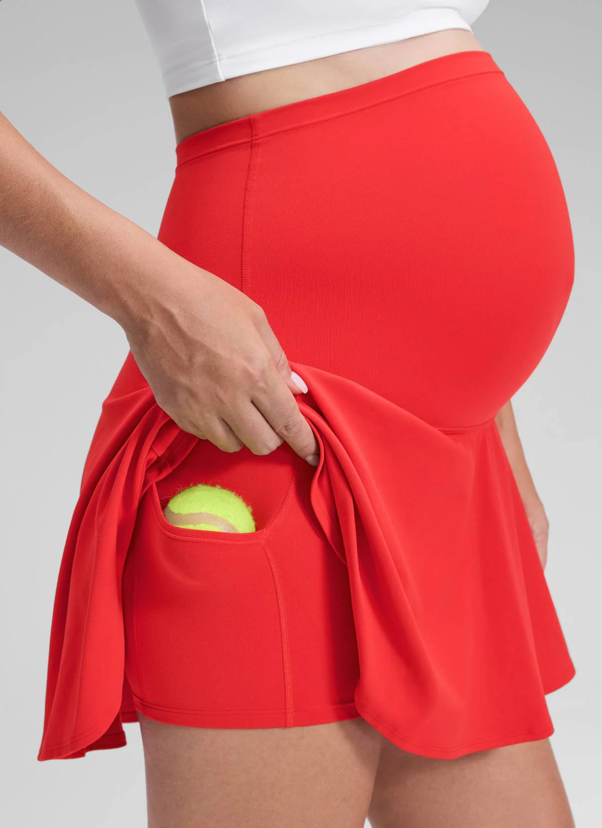 Butterluxe Maternity High Rise Skirt 14.5'' - Image 26
