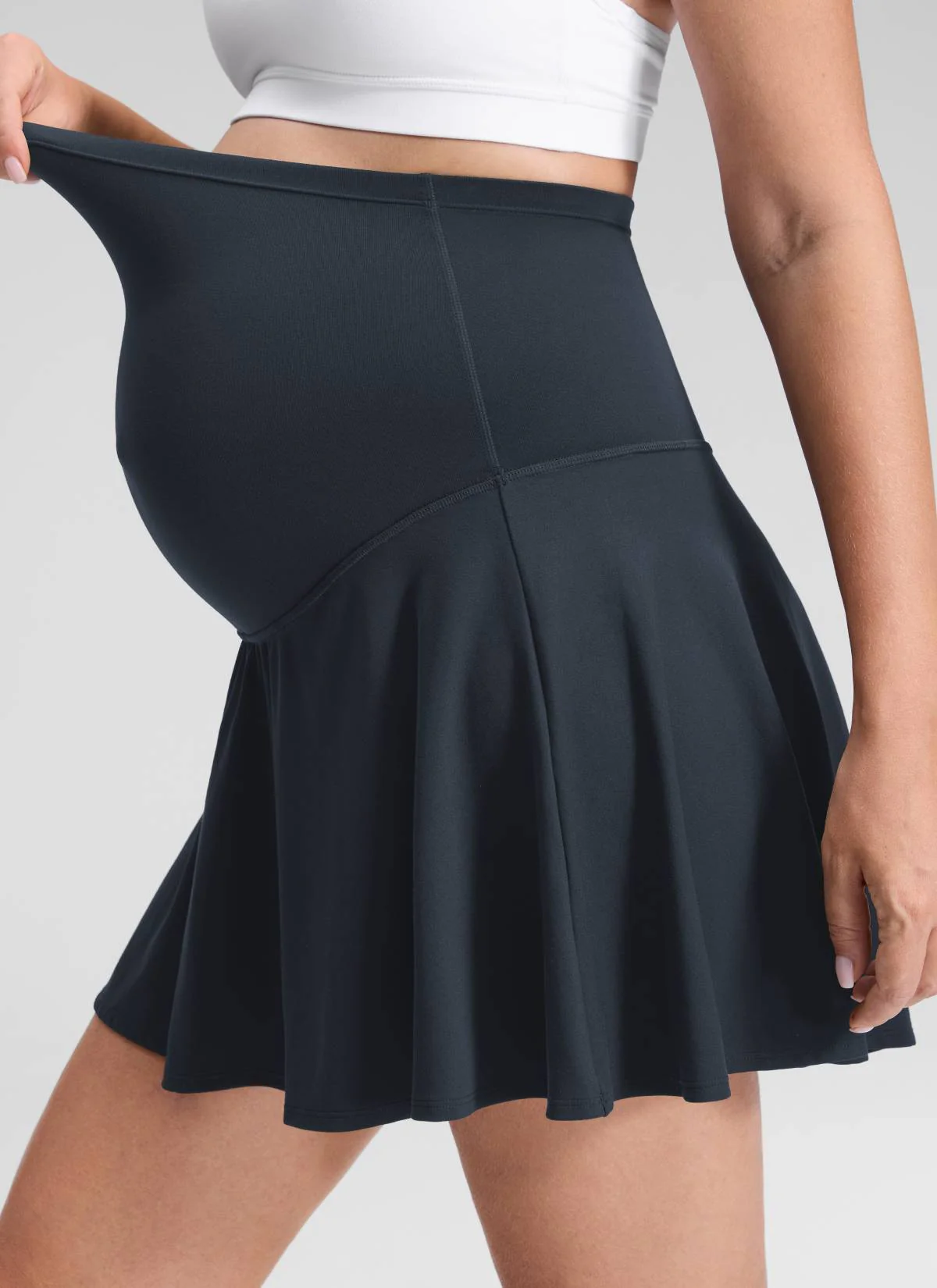 Butterluxe Maternity High Rise Skirt 14.5'' - Image 31