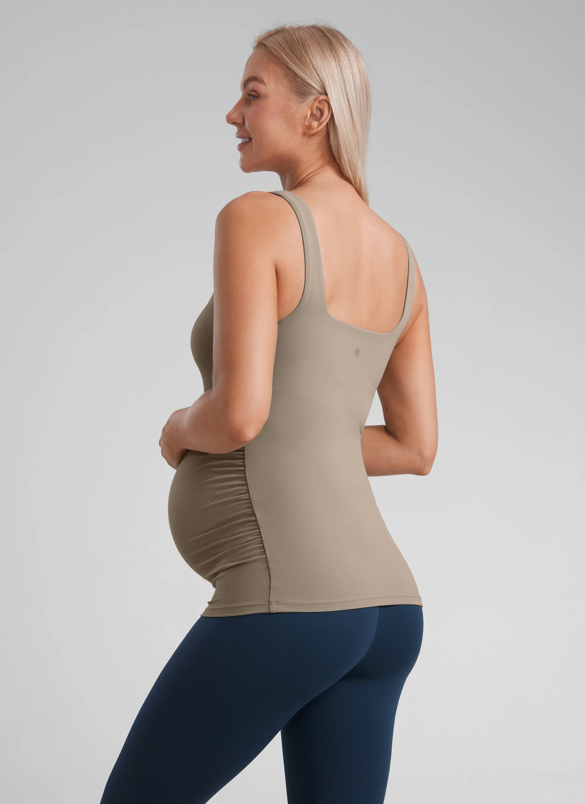 Butterluxe Maternity Built in Bra Tank - Image 29