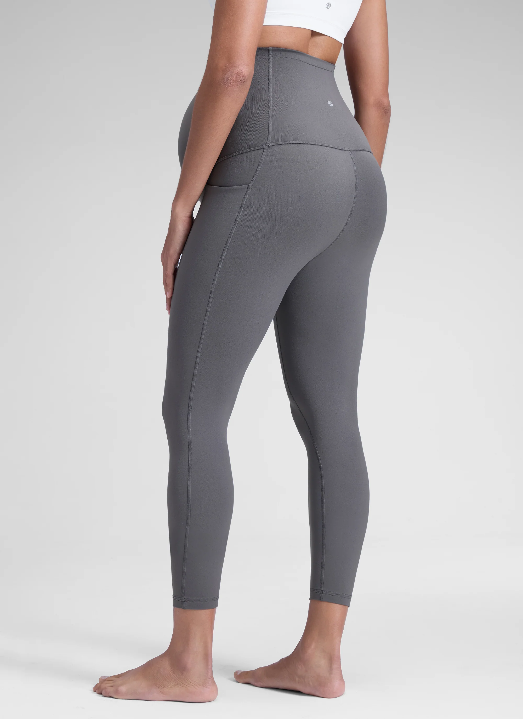 Butterluxe Maternity Soft Pocket Legging 25" - Image 2